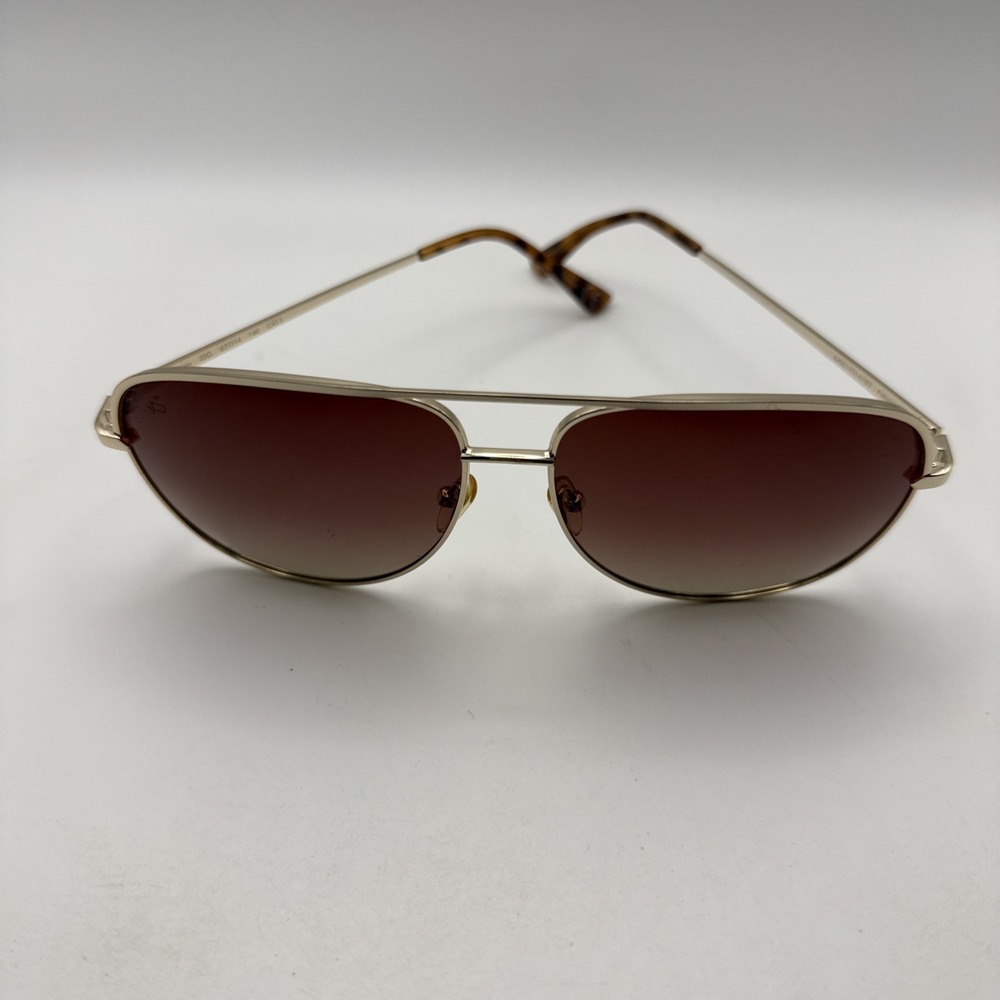Prive Revaux Stunt Man Rose Gold Aviator Polarized Sunglasses 62-14-140